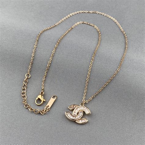 double c necklace chanel cheap.